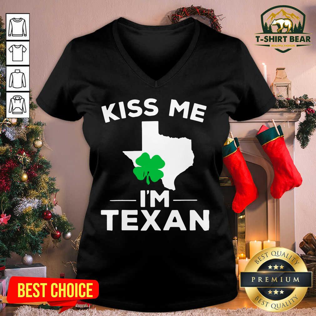 Nice Kiss Me Im Texan Texas Gifts Shirt