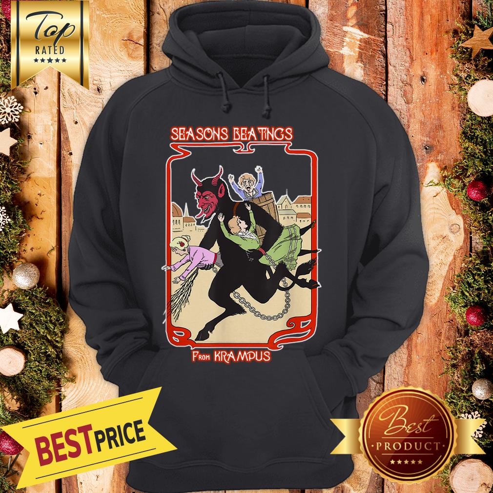 Nice Seasons Beatings From Krampus Christmas Shirt