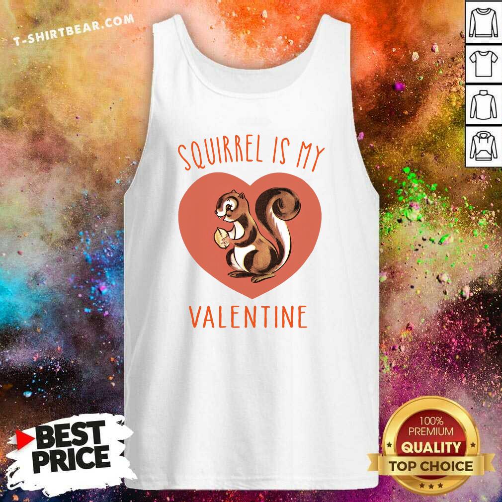 Nice Squirrel Is My Valentine Heart 2021 T-Shirt