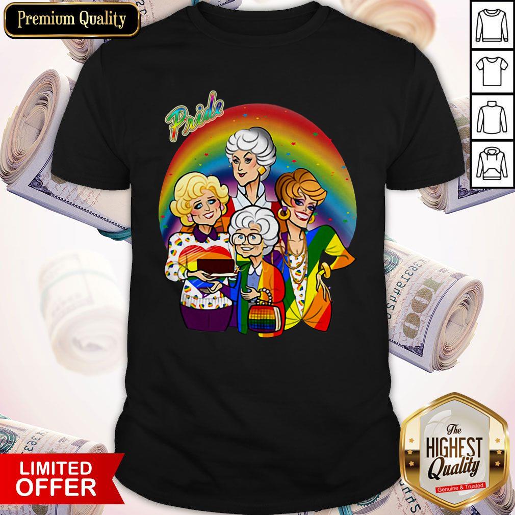 Nice The Golden Girls Pride Lgbt Shirt