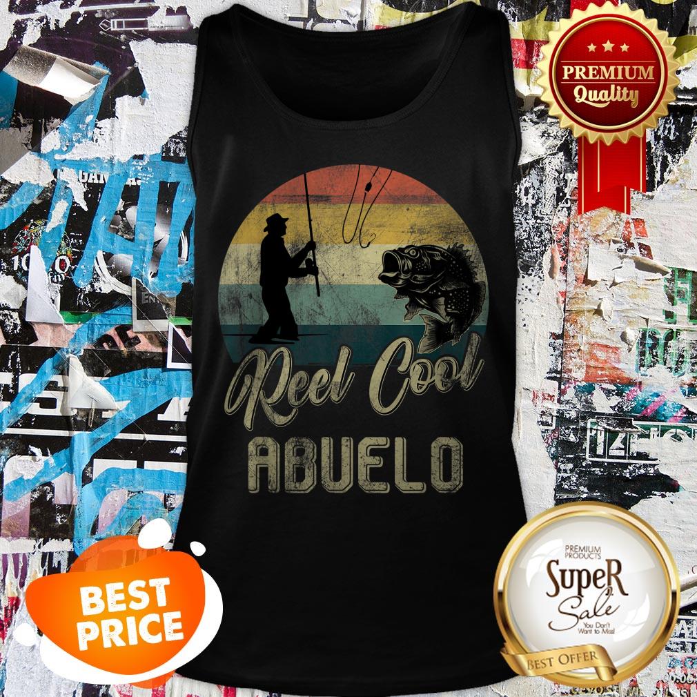 Nice Vintage Reel Cool Abuelo Fishing Shirt