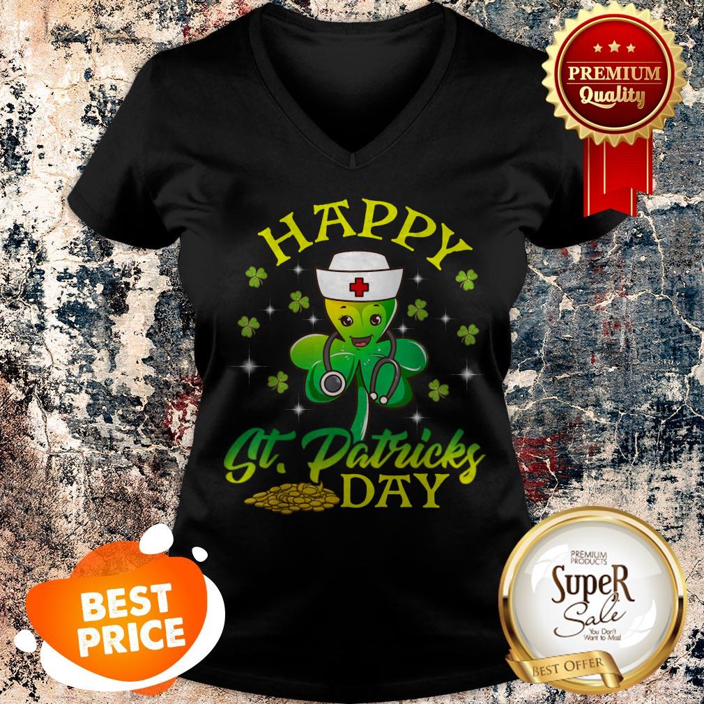 Nurse Shamrock EMT Irish St Patricks Day Nursing Nurses Shirt