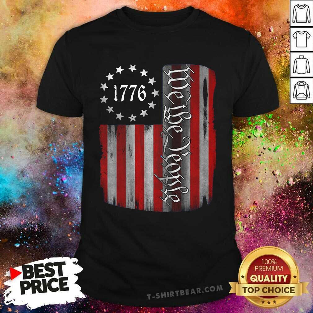 Official American Flag 1776 We The People Shirt