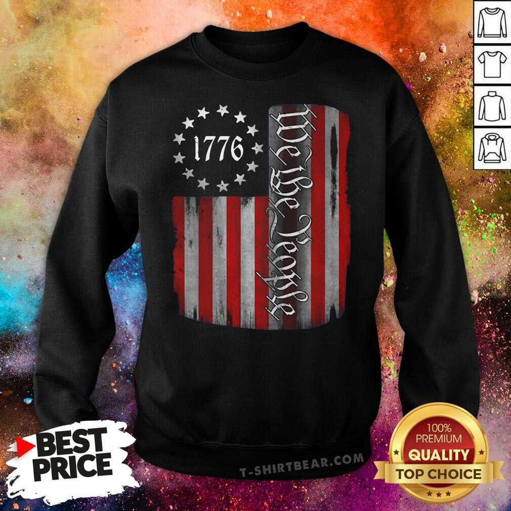 Official American Flag 1776 We The People Shirt