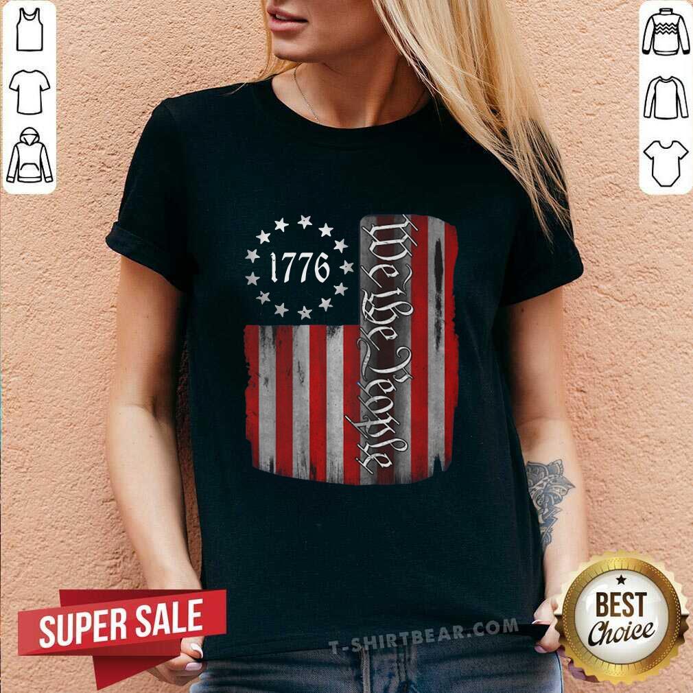 Official American Flag 1776 We The People Shirt