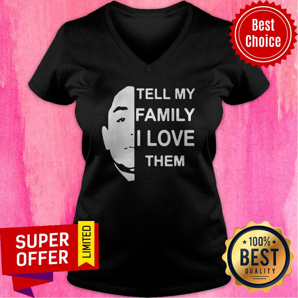 Official Anthony Dia Tell My Family I Love Them Classic Shirt
