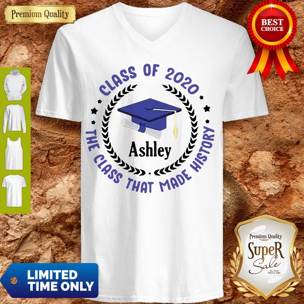Official Ashley Class Of 2020 The Class That Made History Shirt