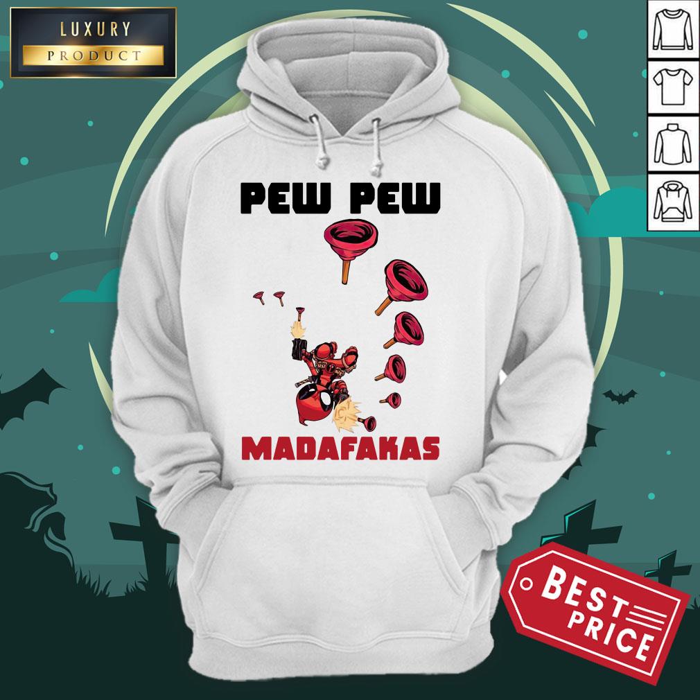 Official Baby Yoda Deadpool Pew Pew Madafakas Shirt