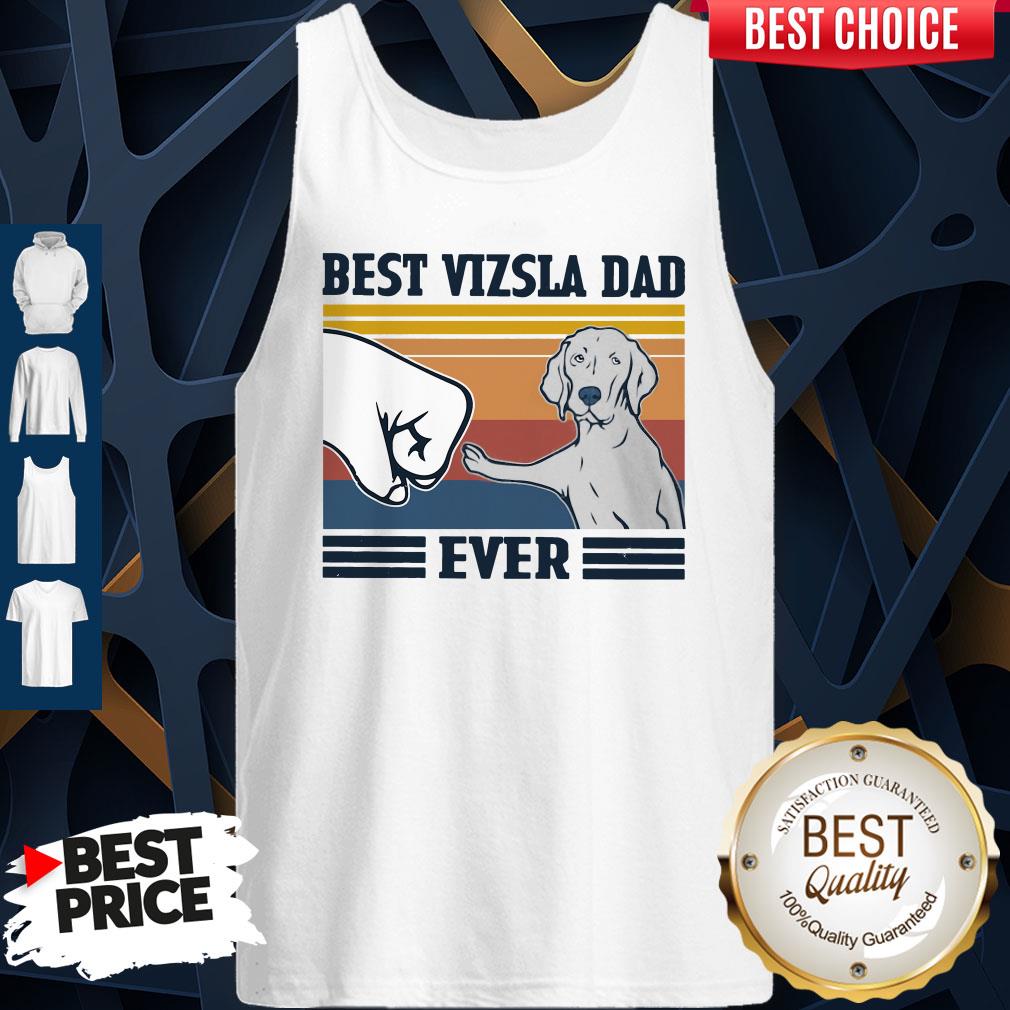 Official Best Vizsla Dad Ever Vintage Shirt