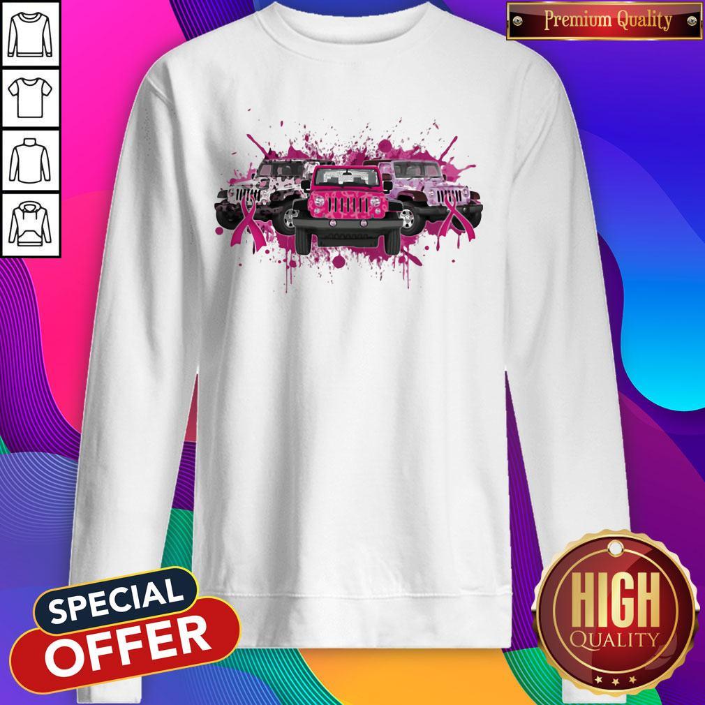 Official Breast Cancer Awareness Car Ribbon Shirt