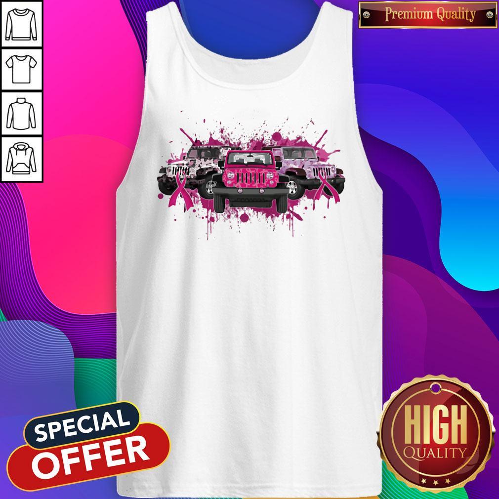 Official Breast Cancer Awareness Car Ribbon Shirt