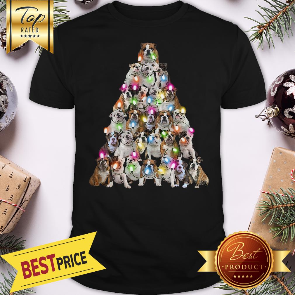 Official Bulldog Paws Tree Shirt