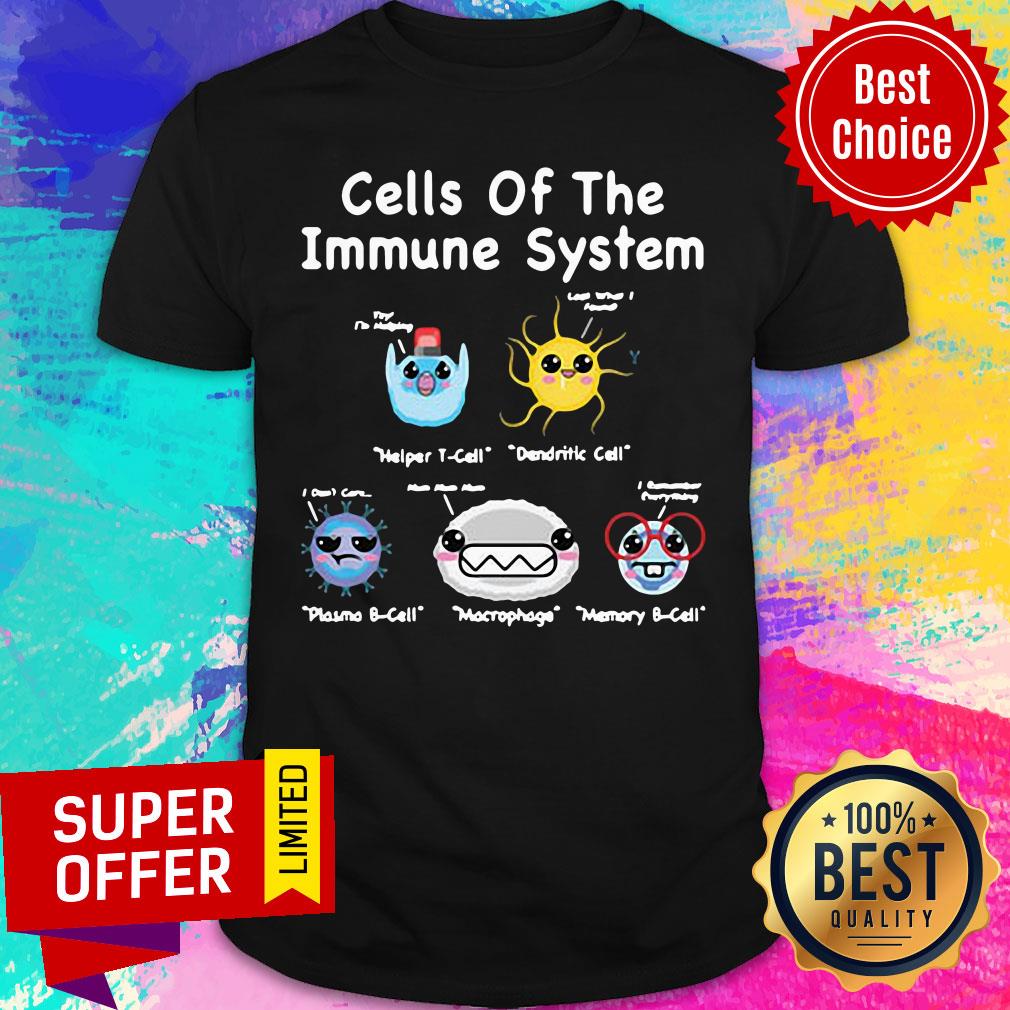 Official Cells Of The Immune System Shirt