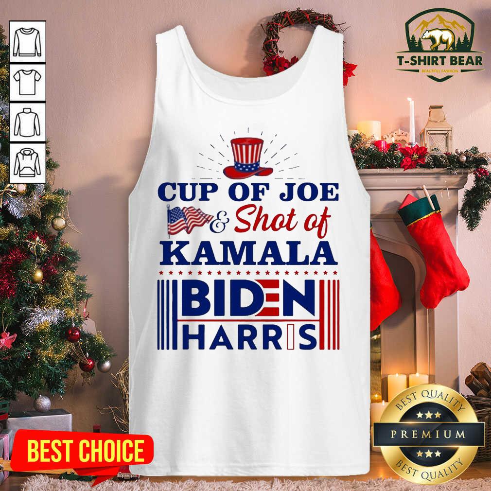 Official Cup Of Joe And Shot Of Kamala Biden Harris Shirt