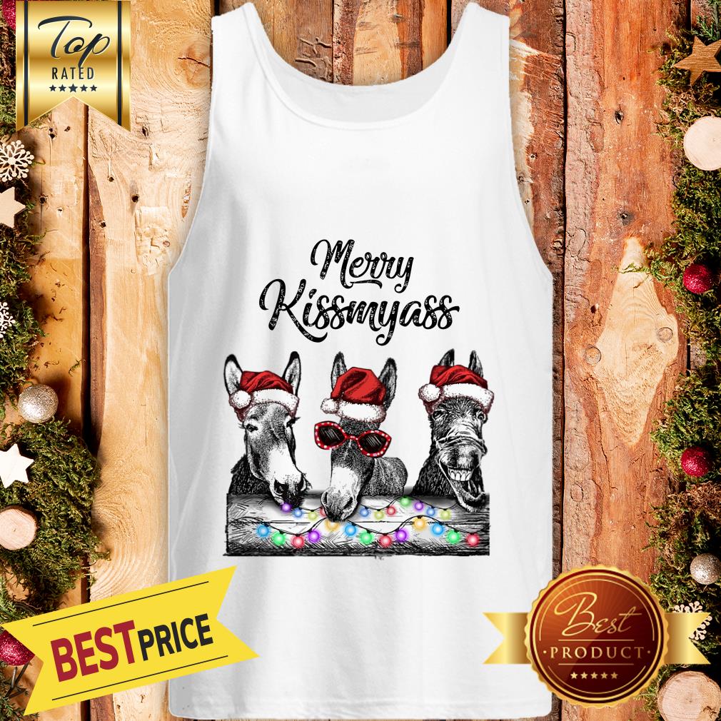 Official Donkeys MerryKissmyass Baseball Shirt