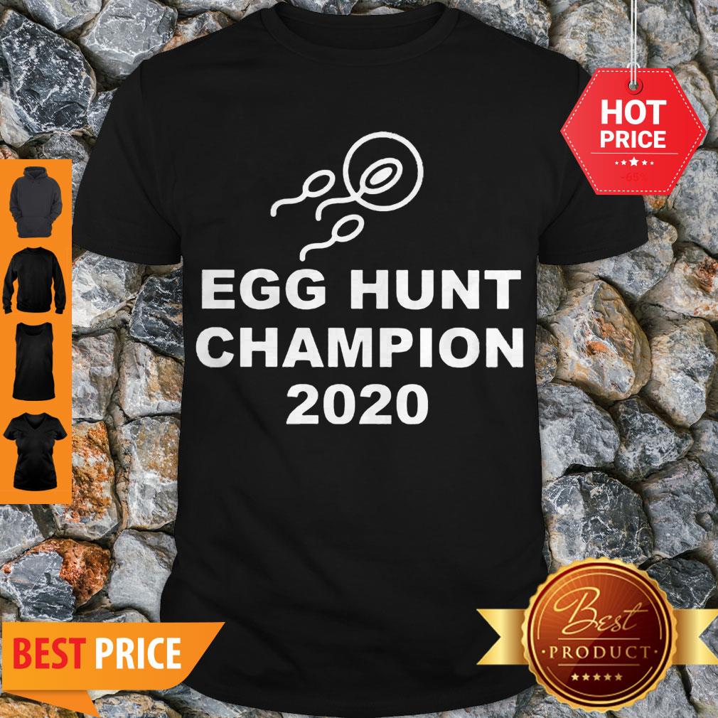 Official Egg Hunt Champion 2020 Easter Couple Shirt