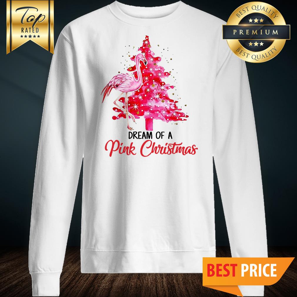 Official Flamingo Dream Of A Pink Christmas shirt