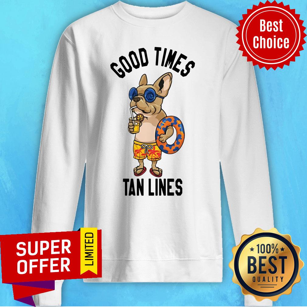 Official Good Times Tan Lines French Shirt