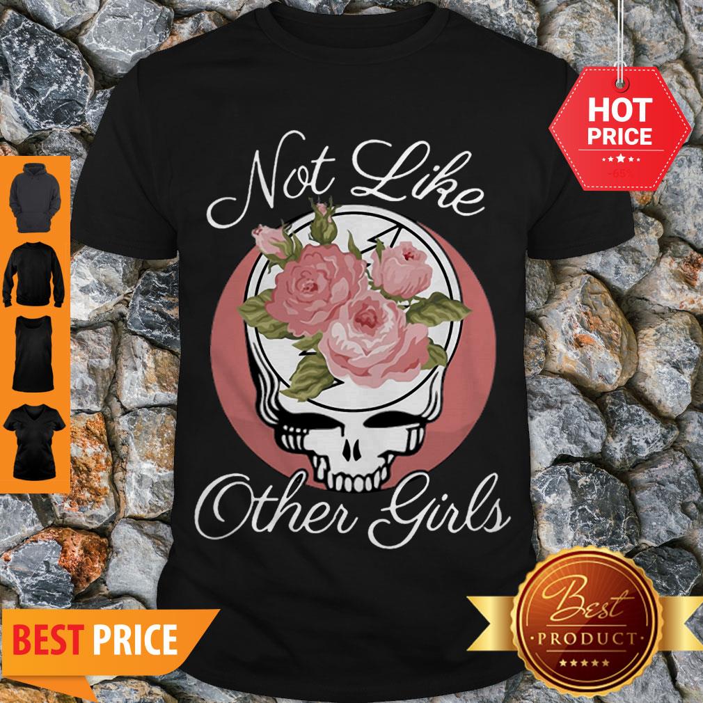 Official Grateful Dead Not Like Other Girls Floral Shirt