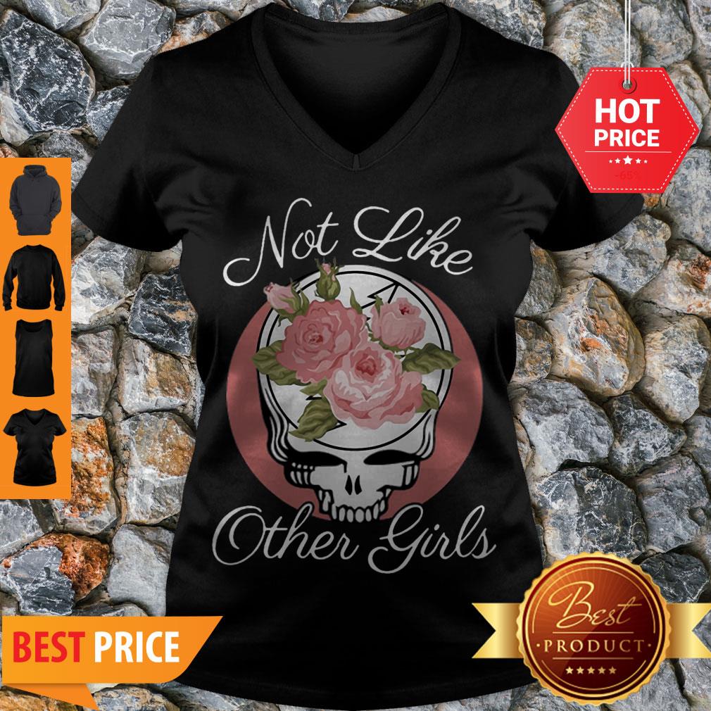 Official Grateful Dead Not Like Other Girls Floral Shirt