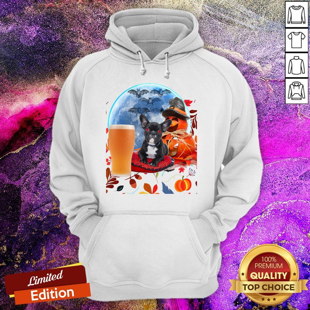 Official Halloween Pumpkins Bulldog Puppy Shirt