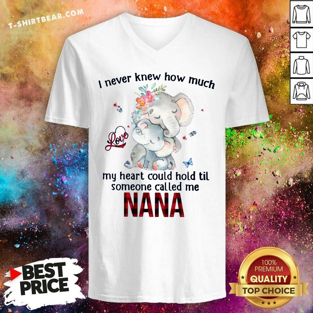 Official I Never Knew Someone Call Me Nana Elephant Shirt