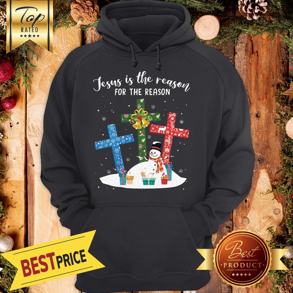 Official Jesus Is The Reason For The Season Snowman Christmas Shirt
