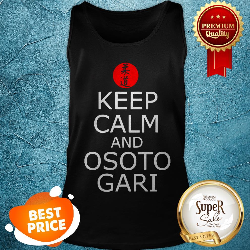 Official Keep Calm And Osotogari Judo Shirt