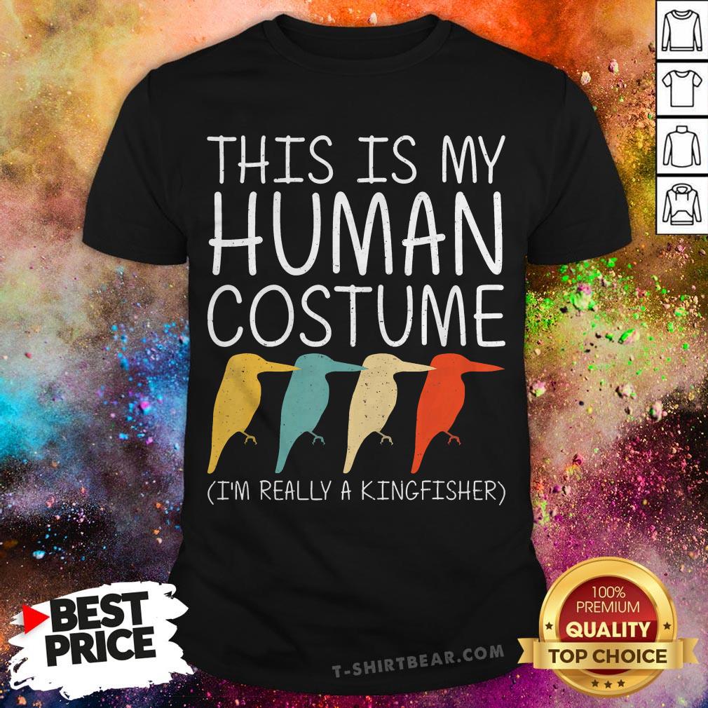 Official Kingfisher Halloween Human Costume Bird Animal Easy DIY Gift Shirt