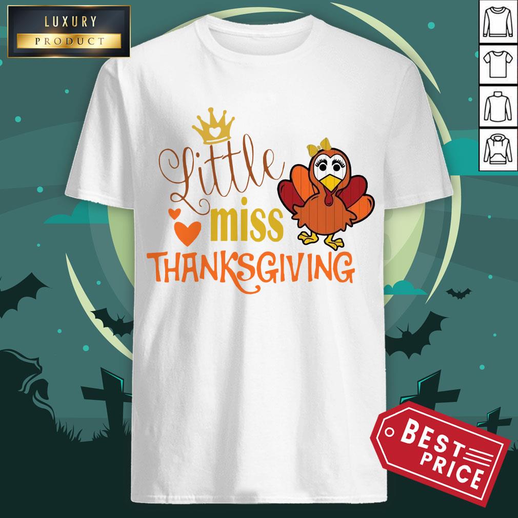 Official Little Miss Thanksgiving Shirt