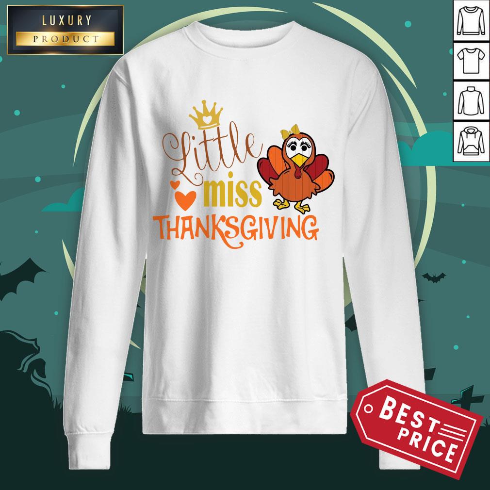 Official Little Miss Thanksgiving Shirt