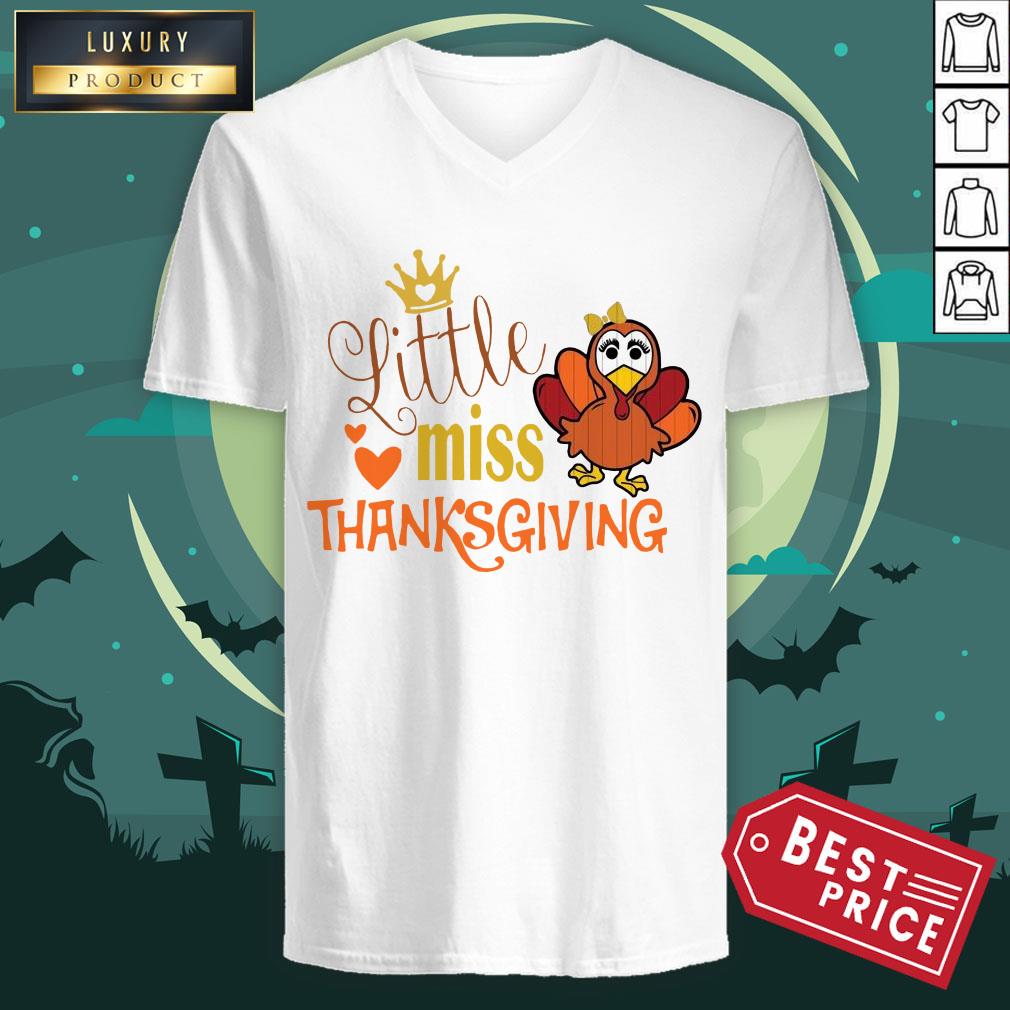 Official Little Miss Thanksgiving Shirt