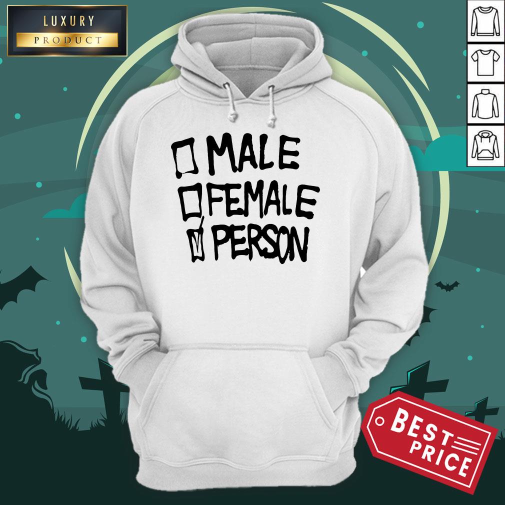 Official Male Female Person Shirt