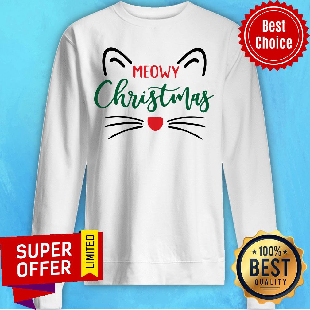 Official Meowy Christmas Shirt