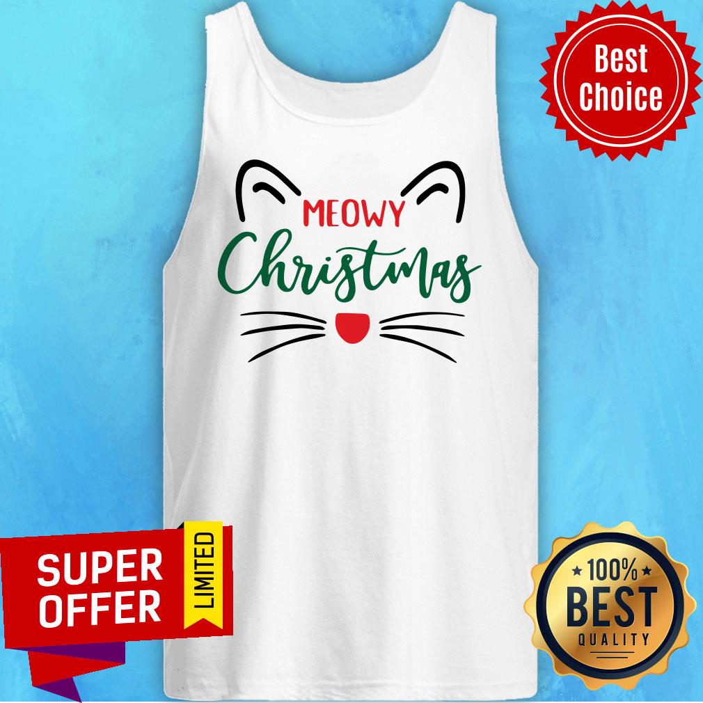 Official Meowy Christmas Shirt