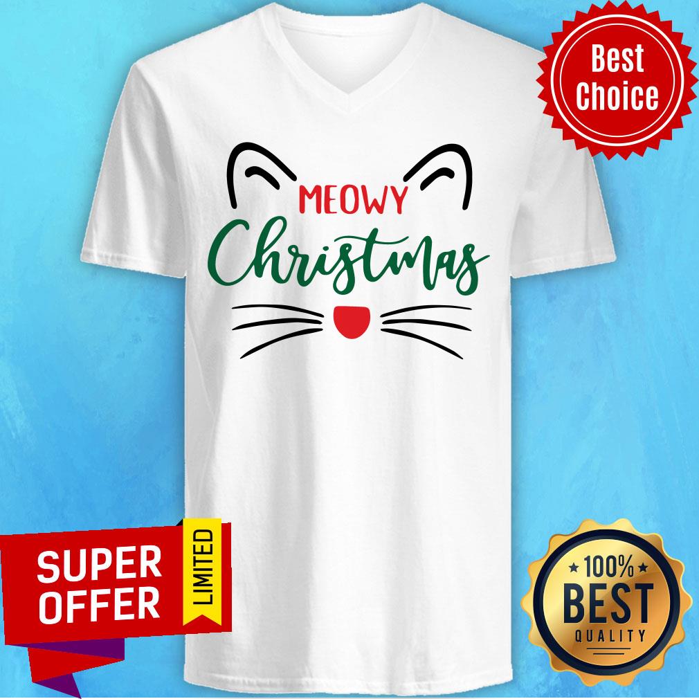 Official Meowy Christmas Shirt