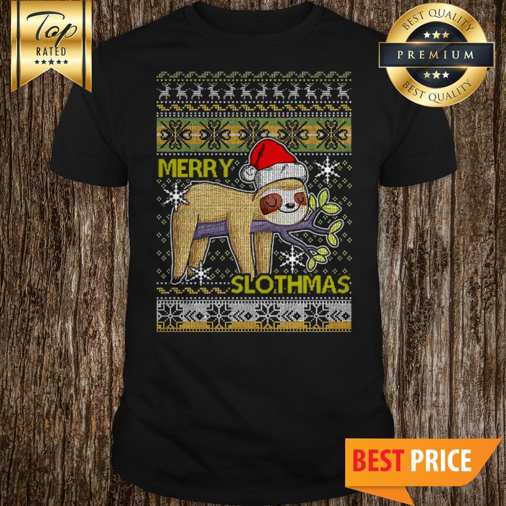 Official Merry Slothmas Christmas shirt