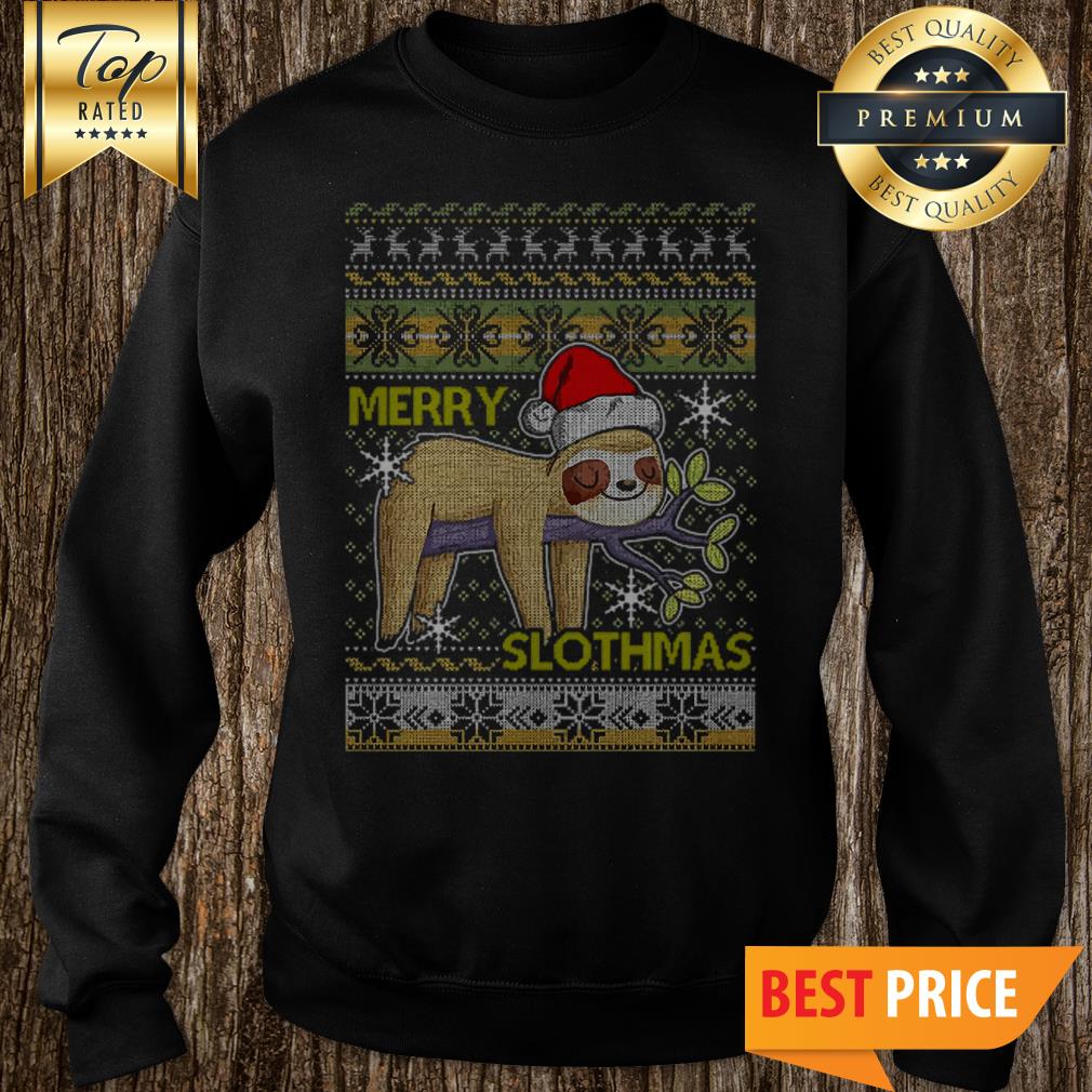 Official Merry Slothmas Christmas shirt