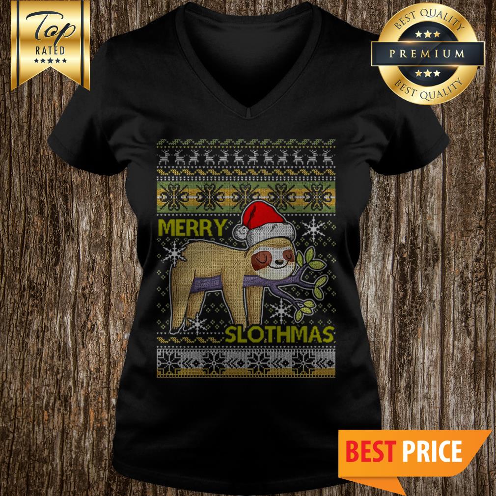 Official Merry Slothmas Christmas shirt