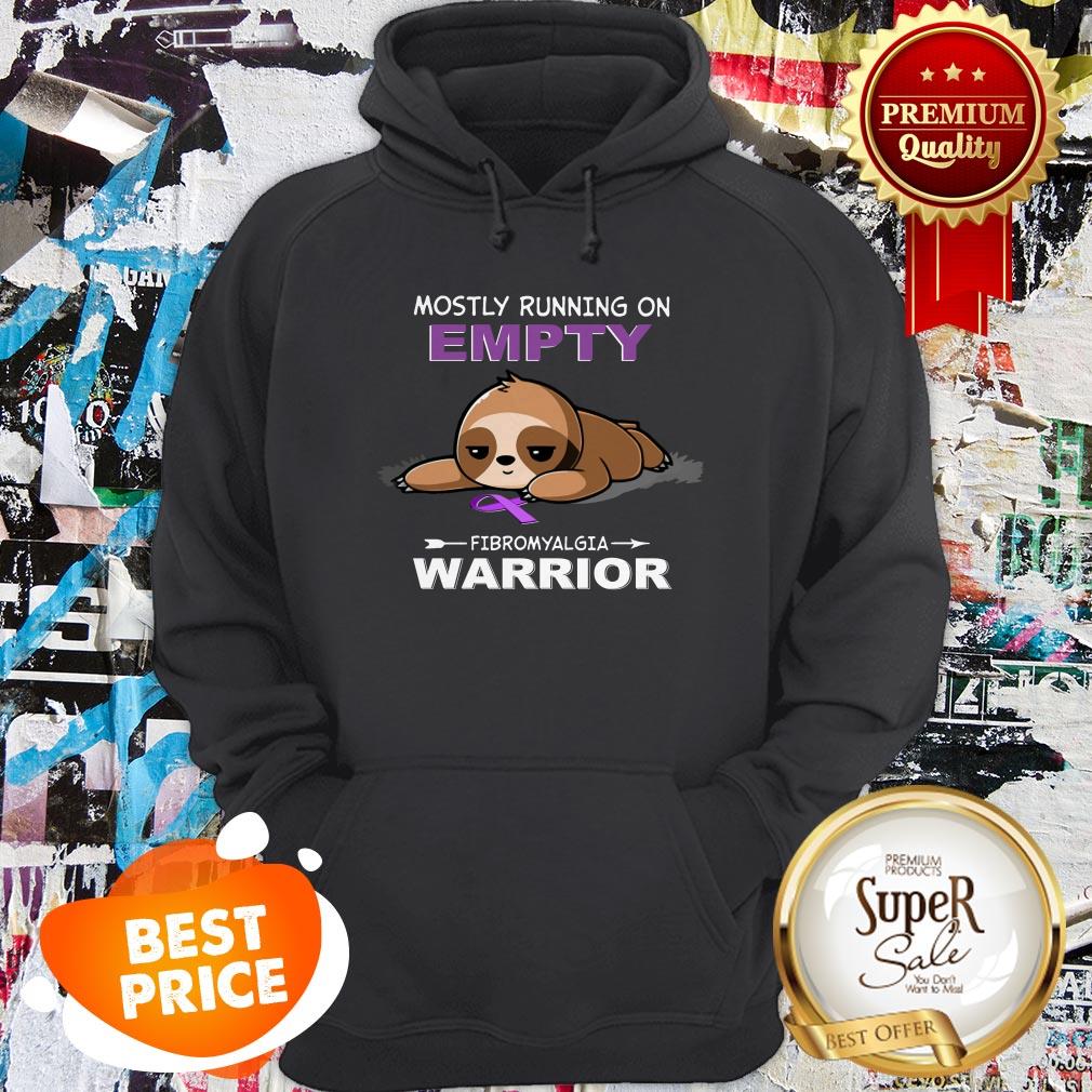 Official Mostly Running On Empty Fibromyalgia Warrior Shirt