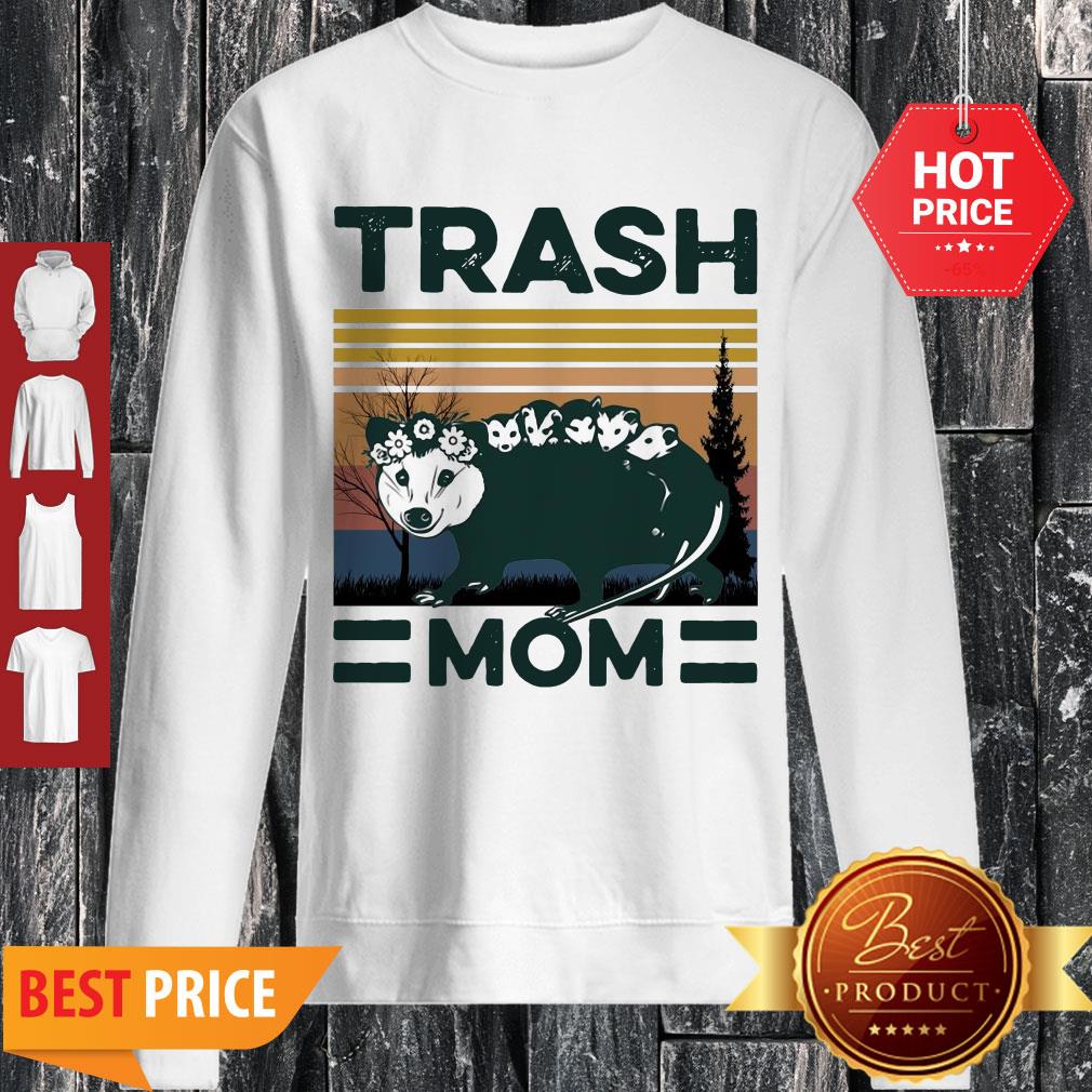 Official Opossum Trash Mom Vintage Shirt