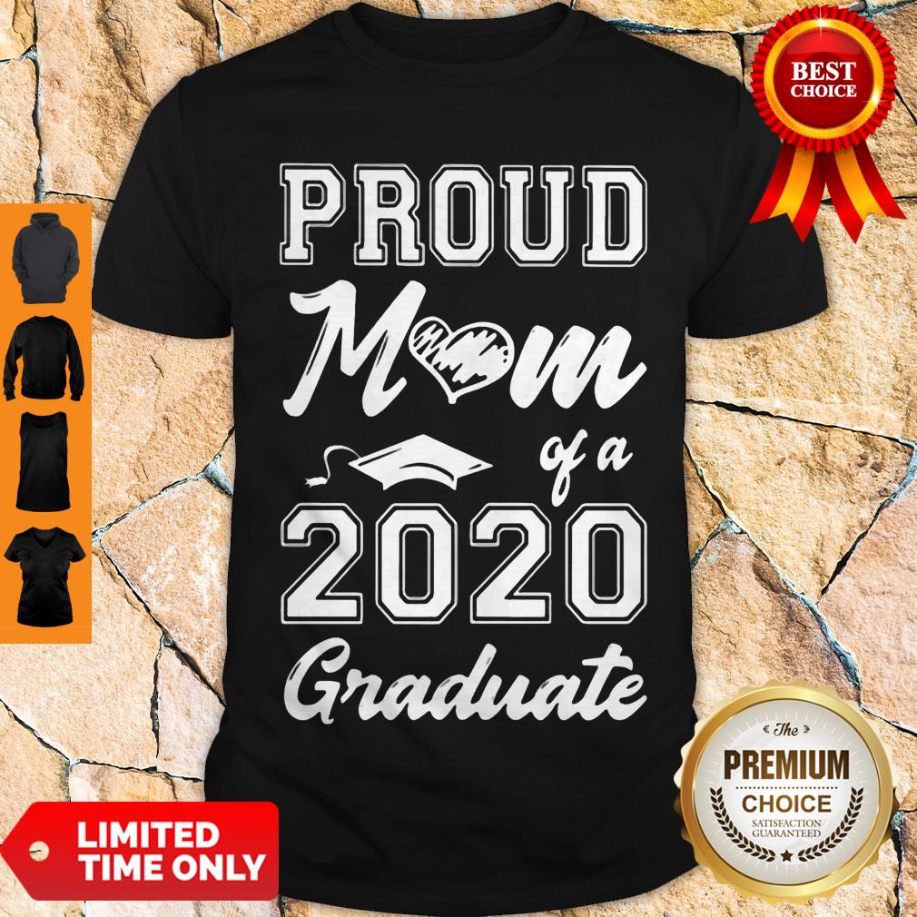Official Proud Mom Of 2020 Graduate Shirt