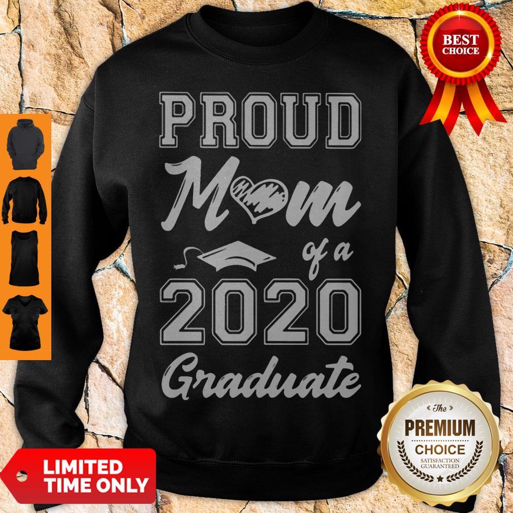 Official Proud Mom Of 2020 Graduate Shirt