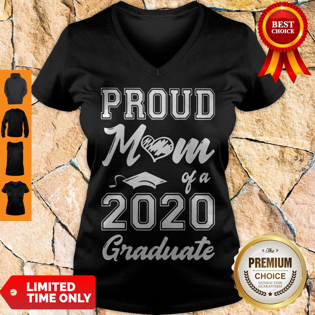 Official Proud Mom Of 2020 Graduate Shirt