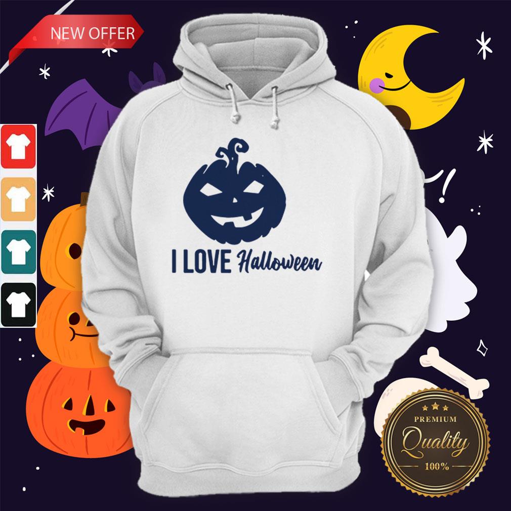 Official Pumpkin I Love Halloween Shirt