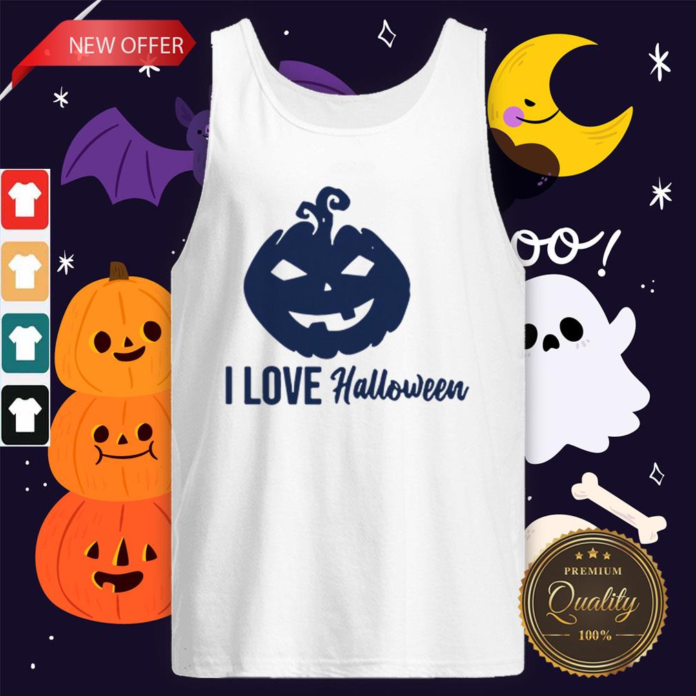 Official Pumpkin I Love Halloween Shirt