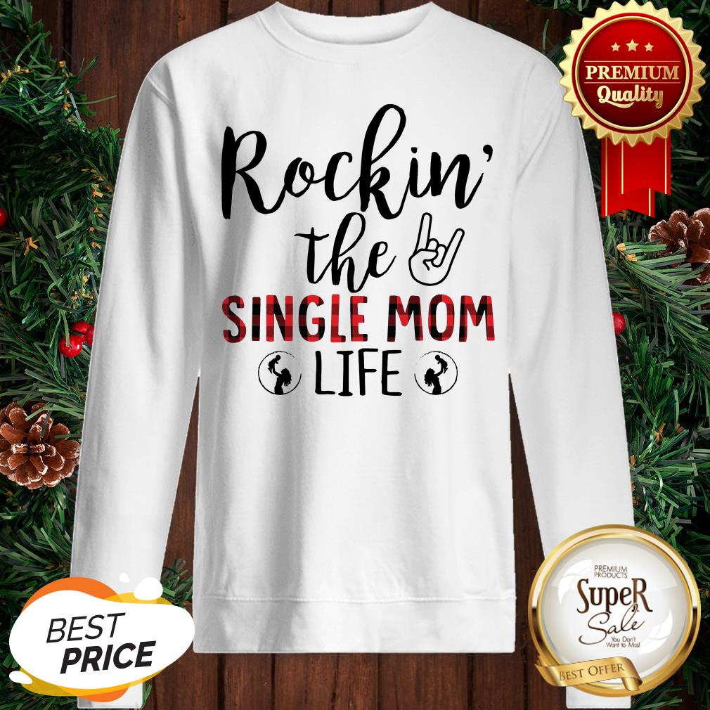 Official Rockin The Single Mom Life Shirt