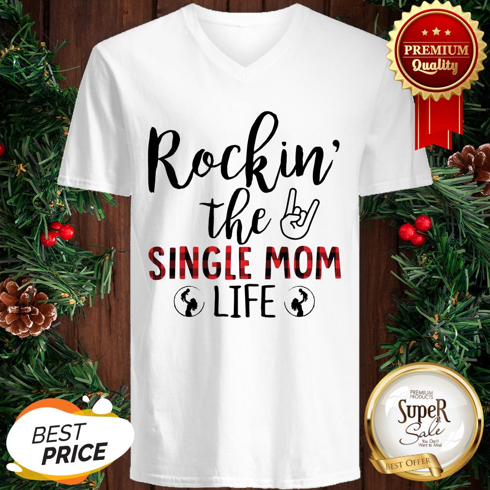 Official Rockin The Single Mom Life Shirt