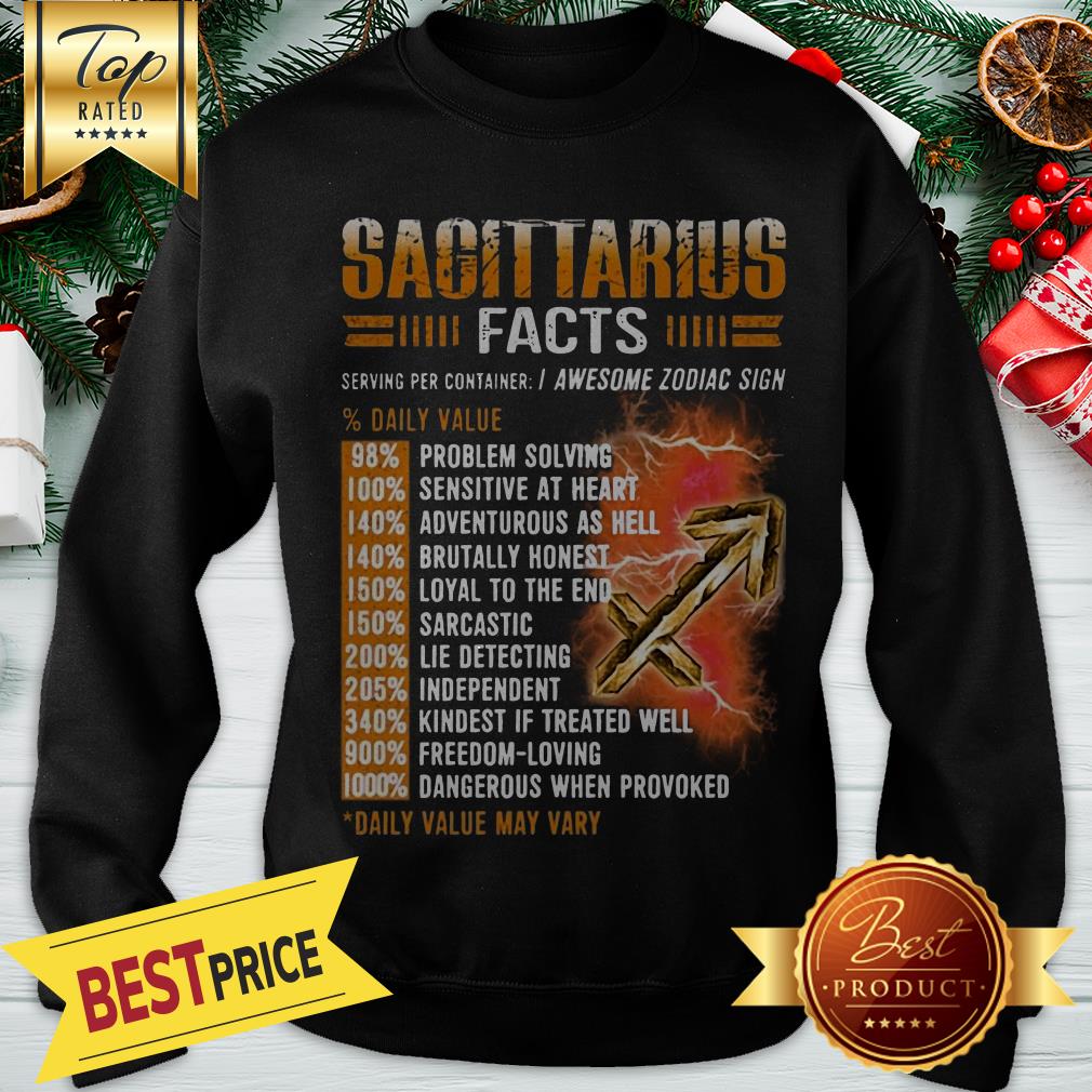 Official Sagittarius Facts Shirt