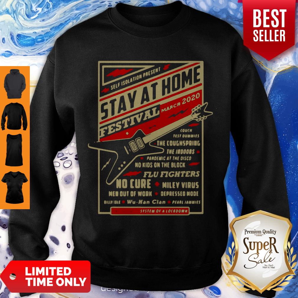 Official Self Isolation Present Stay At Home Shirt